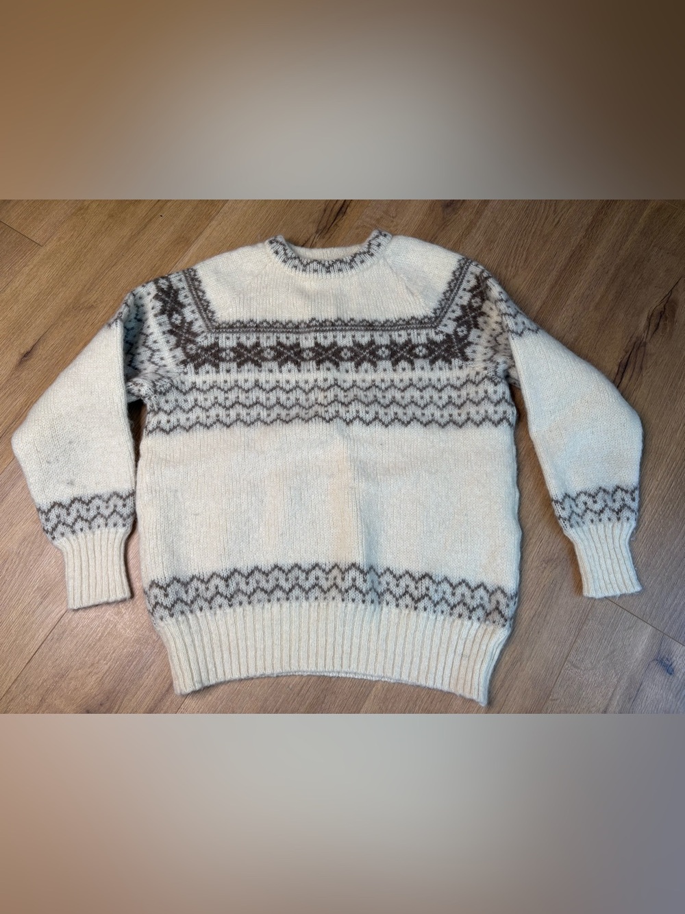 Alafoss Icewool Nordic Print Wool Sweater